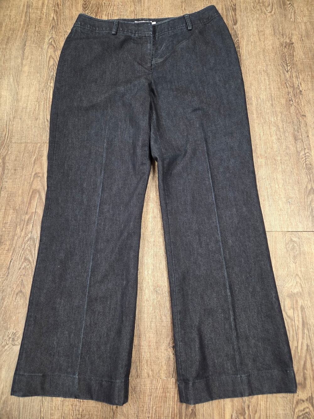 Chaus Dark Wash Trouser Jeans Pants Women's Size 8